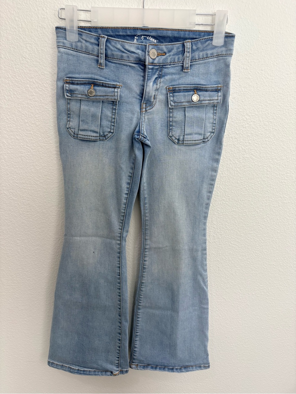 Art Class - Girls Low Rise Flare Jeans - 10